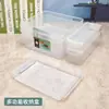Youbuy Caja de Almacenamiento de Plástico Transparente para Escritorio Caja de Almacenamiento de Cosméticos Rectangular para Tocador Caja para Acabado de Cuidado de la Piel