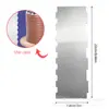 Rascador de Crema para Pastel de Acero Inoxidable Peine Decorador Lateral Espátula Dentada Herramientas de Horneado Transfronterizas Utensilios de Decoración Fábrica