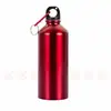Venta al por mayor del fabricante 500ml 600ml Botellas de Aluminio, Botellas de Agua de Aluminio para Deportes al Aire Libre, Botellas de Agua de Aluminio Dorado y Plateado Electrochapado