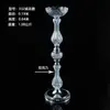 Adereços de Casamento Suporte de Flores de Mesa de Cristal Guia de Estrada Acrílico Salão de Casamento Luminária de Castiçal de Gelo Decoração de Ornamentos de Arte em Ferro