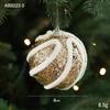 Bola de Natal Decoração de Árvore de Natal Lantejoulas Bolha Bola de Natal Pingente Arranjo Decorações de Natal Bola Fofa Pendurada Enfeites