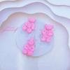 Molde de Silicona Decorativo para Pastel de Chocolate Flip de Comida de Juego de Tres Osos de Dibujos Animados DIY Molde de Vela de Aromaterapia de Oso