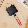 Sartén para sándwich desmontable para exteriores transfronterizo, sartén para hornear antiadherente de doble cara, gas universal, molde para sartén para freír pan