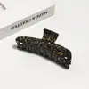 YHJ Nuevo Pinza de Tiburón de Ácido Acético Pinza de Agarre de Alto Color Plato de Baño Cola de Caballo Cabeza Trasera Pinza Francesa para el Cabello Mujeres