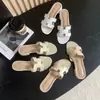 Chinelos Femininos Estilo Francês de 3cm para Uso Externo, Nova Moda Primavera/Verão 2025 Sandálias de Praia Versáteis com Salto Médio Bloco e Bico Aberto