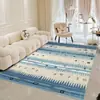 Alfombra de Sala de Estar Estilo Marroquí Transfronteriza, Resistente a Manchas, Fácil de Cuidar, Lavable, Alfombra Plegable, Alfombra Antideslizante para Uso Doméstico, Venta al por Mayor