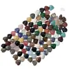 16mm Piedra Natural Ágata Agujero Recto Corazón de Melocotón Cuentas Sueltas Pulsera DIY Collar Accesorios de Joyería Cuentas Semi-Terminadas Al por Mayor