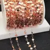 Diy joias acessórios 4mm diamante geométrico artesanal corrente colar pulseira alta temperatura material de retenção de cor Yiwu atacado