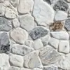 Pegatinas Autoadhesivas para Piso Imitación Piedra Engrosadas 30*30cm Impermeables y a Prueba de Humedad Renovación de Piso para Cocina y Baño Sin Pegamento