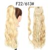 Fita Mágica Invisível Transfronteiriça Rabo de Cavalo Ondulado Grande Fibra Sintética Cabelo Cacheado Natural Perfeito Cabelo Ondulado Rabo de Cavalo