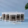 Bastoncillos de Algodón de Madera de Bambú con Cabeza Redonda Desechables, Doble Punta, 100 Piezas