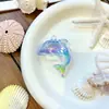 Acrílico Imitação Mabe Galvanizado UV Colorido Uva Pingente de Chaveiro DIY Charme de Brinco Acessórios de Joia