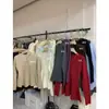 Novo Suéter Elegante e Confortável com Renda e Contas, Cordão, Decote V, Manga Longa, Emagrecedor e Quente para Outono/Inverno 2025