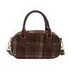 Bolsa de Cuadros Nueva Otoño 2025 Moda de Nicho Bolso de Hombro con Temperamento Bolso de Hombro de Mano Nuevo de Moda para Mujer