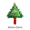 Globo Nuevo de Navidad 2023 Papá Noel de Pie Árbol de Navidad Estéreo Globo de Película de Aluminio Decoración Navideña