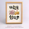 El Dios de la Riqueza Favorece los Adornos de Caligrafía y Pintura, Marcos de Fotos, Decoraciones de Escritorio, Pinturas Colgantes Creativas, Decoraciones Inspiradoras que Promueven la Riqueza para la Sala de Estar y el Vestíbulo