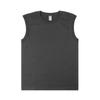 Em estoque 2024 Verão Camiseta Masculina Cor Sólida All-match Bonito Adolescente Sem Mangas Camiseta Colete Solto Roupas de Classe