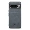 Denior Es Adecuado para Google Pixel 9/8/7A/6 Pro Funda para Teléfono Móvil Anticaídas Todo Incluido con Soporte para Tarjetas de Imitación de Cuero