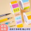 Pegatinas de etiquetas en blanco de colores, impermeables, autoadhesivas, para clasificación con escritura a mano, almacenamiento e identificación de nombres