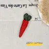 Broche de Rábano de Tela de Primavera Estilo Coreano, Accesorios para el Cabello de Niños, Ropa, Zapatos, Sombreros, Calcetines, Bolsas, Accesorios y Materiales