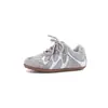Zapatillas de entrenamiento retro alemanas para mujer, nueva colección otoño 2026, transpirables, ligeras, de suela fina, de suela gruesa, zapatillas casuales de bloques de color