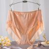 Braguitas de Encaje para Mujer Cintura Alta Talla Grande Abdominal Transpirable Corte Alto Algodón Encaje Puntadas Sin Costuras Braguitas de Mujer