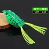 Rana Modificada de Largo Alcance 13G/6Cm Doble Bigote Mina Flotante Rana Cebo Falso Biónico Señuelo Negro Cebo para Peces Venta al por mayor Transfronteriza