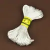 Arte 20 metros No. Cuerda para tejer nudos chinos de 5 líneas, pulsera de cuerda roja DIY, cuerda para la mano, collar, colgante, cuerda de colores, cuerda para tejer
