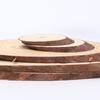 Piezas de Madera Originales Piezas de Madera Oblicuas diy Piezas de Madera Pintadas a Mano Anillos Anuales Placa de Puerta de Jardín de Niños Placa de Clase Piezas de Madera Ovaladas Decorativas Largas