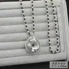 Explosiones en Vivo Estilo Étnico Corre en el Tiempo Cadena de Lana de Flor Collar Largo Plata de Xizang Candado de Larga Vida Colgante de la Riqueza del Cuarteto