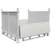 Caixas de Material Personalizadas Transfronteiriças, Caixas de Ferro, Caixas de Chapa de Ferro Metálica para Fábrica Industrial, Caixas de Sucata de Ferro, Caixas de Material, Caixas de Reutilização, Equipamentos para Estação de Trabalho