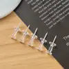 Yiwu Amazon cor especial transparente unhas em forma de I unhas em forma de I plástico tachinhas de pressão unhas de pressão atacado
