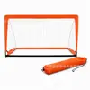 Gol de Futebol Portátil Dobrável para Crianças Esportes Internos Externos Montagem/Desmontagem Simples Gol de Treinamento de Futebol Pai-Filho com Bolsa de Armazenamento
