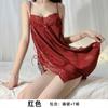 Ziqu nuevo camisón de deseo puro para mujer, pijama con tirantes de encaje, talla grande, sexy, para primavera y otoño, ropa privada para el hogar, venta al por mayor 6027