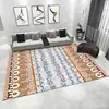 Alfombra de terciopelo de cristal dedicada transfronteriza para Marruecos, manta completa de área grande, para el hogar, resistente al desgaste, antideslizante, para sofá, mesa de café