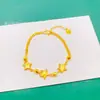 Live Supply Pulsera de Estrella de Cinco Puntas Simple de Moda Nueva para Mujer Popular en Instagram Versátil Pulsera de Estrella Venta al por Mayor