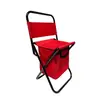 Silla Mochila/Bolsa de Pesca Plegable Cómoda Portátil Camuflajeada de Tela Oxford 600D Silla Plegable Producción al por Mayor