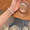 Pulseira de Pedra Olho de Gato Estrela e Lua com Contas Conjunto Feminino Temperamento de Nicho Acessórios de Mão 2022 Nova Moda Tendência Mais Fácil para Combinar Joias