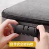 Estoque de fábrica disponível. Fechadura de teclado de plástico para mala de viagem, fecho de alça de mala, fecho de fixação de bolsa, acessório de fecho de polegar, fecho antifurto.