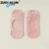 Calcetines de Algodón Xinjiang Zobaren para Mujer, Calcetines Cortos Finos de Verano, Calcetines para Yoga, Calcetines para Fitness en Interiores Pilates, Antideslizantes, Sin Talón
