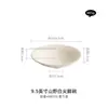 Hermosos Cuencos de Cerámica con Diseño de Montaña Blanca Esmaltada en Horno, Adecuados para Uso Doméstico como Cuencos para Verduras, Cuencos para Sopa, Cuencos de Uso Personal y Cuencos para Ensalada
