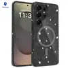 El Nuevo S26U es Adecuado para Fundas de Teléfono Móvil Samsung S24Ultr, Simple Magnético Absorbente de Polvo S25Fe Anti-Caída Transparente Protector