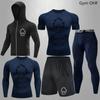 Roupa Esportiva Transfronteiriça Roupa de Treino Roupa de Secagem Rápida Outono e Inverno Ao Ar Livre Corrida Matinal Atletismo Ciclismo Corrida Roupa de Fitness