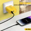 Cargador Dual PD + Dual USB de 120W Adecuado para Huawei Android Apple Teléfono Móvil Cabezal de Carga USB Múltiples Puertos Cabezal de Carga Rápida