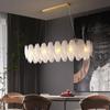 Lámpara de araña creativa no estándar para el hogar, decoración artística personalizada, lámpara de plumas para salón, lámparas de dormitorio