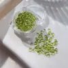 Accesorios para Uñas, Cuentas de Cristal Transparente Hielo, Pedrería Apilada, Cuentas de Sirena, Tamaños Mixtos Coloridos, Decoraciones para Uñas al por Mayor