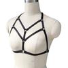 Wish fashion Ropa interior de tirantes Hollow Street sin costuras con cuello halter elástico Sujetador europeo y americano Disfraz de club nocturno para mujer