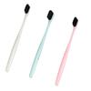 Cepillo de dientes desechable con pasta dental habitación de hotel plástico cerdas suaves en stock utensilios dentales artículos de tocador para casa de huéspedes venta al por mayor