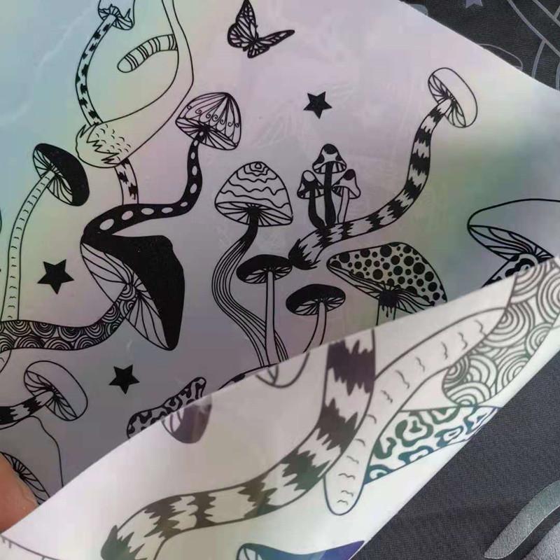 幻彩反光转印片