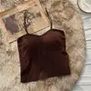 Camisola feminina simples e versátil, novo design de verão 2026, top curto sem mangas estiloso e chique